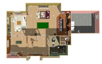 3D-basement-plan